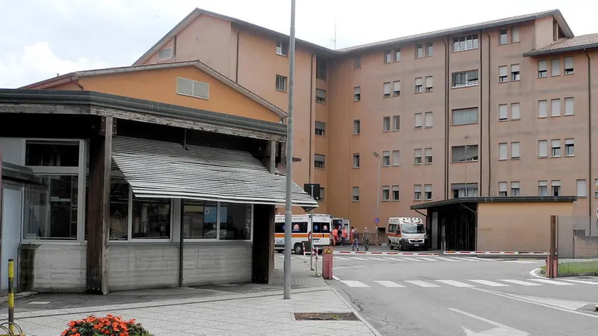 Este 14/07/2014 l'espedale di este dove è tricoverato Galan.nella foto : l'esterno dell'ospedale di este.ph zangirolami