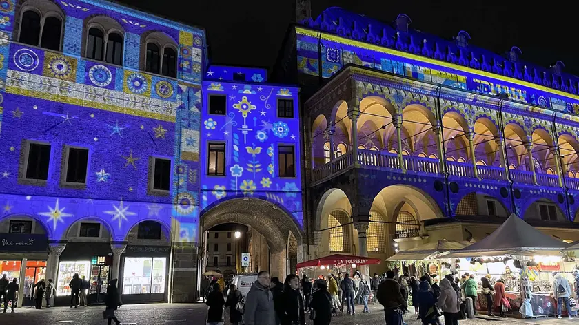 MALFITANO -AGENZIA BIANCHI- PADOVA- VIDEO MAPPING PALAZZO DELLA RAGIONE