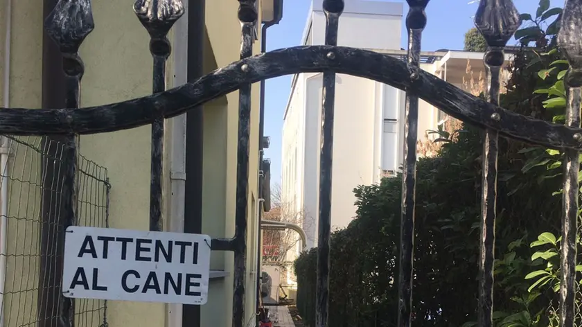 L'ingresso della casa