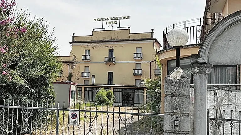 L'ex Hotel Antiche Terme di Montegrotto