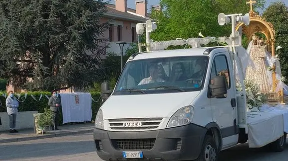 La processione dell'anno scorso