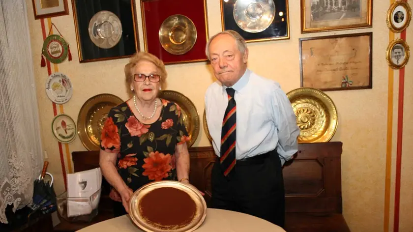 Coppia inossidabile: Alba Di Pillo e Ado Campeol con il loro famoso tiramisù