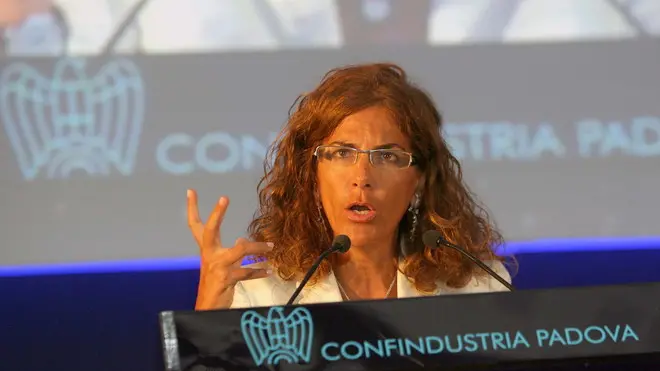 ROCCATO - ASSEMBLEA CONFINDUSTRIA. EMMA MARCEGAGLIA ROCCATO - ASSEMBLEA CONFINDUSTRIA