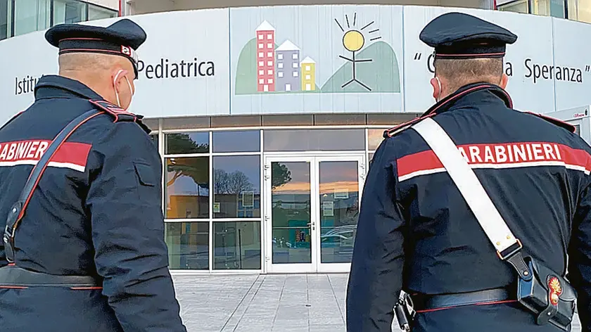 TOME-AGENZIA BIANCHI- PADOVA- CITTA DELLA SPERANZA- CARABINIERI- PROTEZIONE DOTT.SA VIOLA. SCORTA. MINACCE NO VAX.