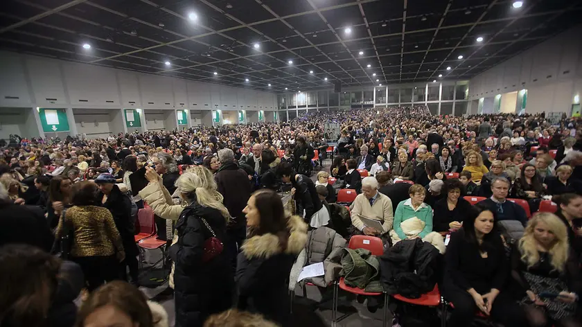SANDRI - AGENZIA BIANCHI - PADOVA - CONCERTO IL VOLO IN FIERA