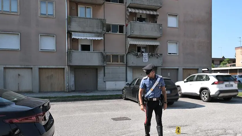 Il luogo della sparatoria a Cittadella