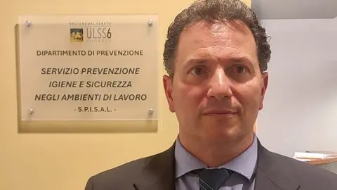 Il dottor Stefano Ferrarese, direttore Spisal