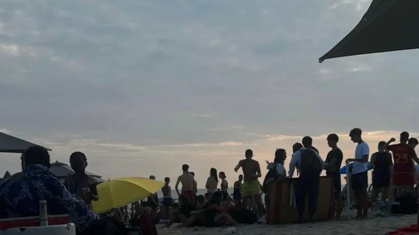 La serata di musica allo stabilimento Zen Beach di Baia Verde, a Gallipoli