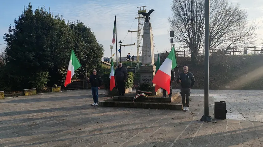 La commemorazione dei martiri delle foibe a Cadoneghe