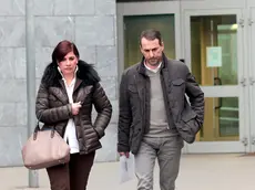 Franco Birolo all'uscita dal tribunale