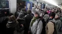 Foto scattata stamattina in stazione a Padova