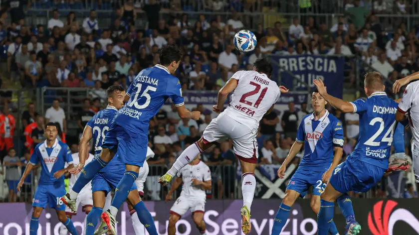 Brescia-Cittadella, l'occasione di Simone Rabbi (Foto editoriale report)