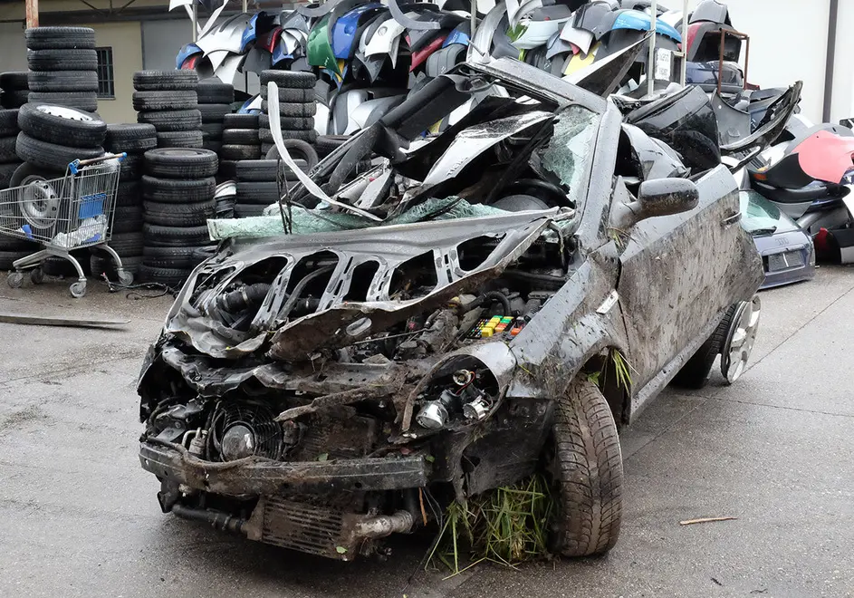 BELLOTTO - FOTO PIRAN - PIOVE DI SACCO - AUTO INCIDENTE KOTOTYLO