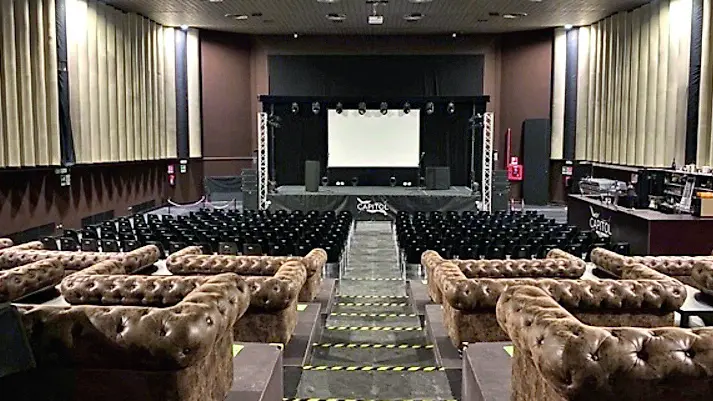 Un’immagine della sala Capitol di Pordenone, dove il tour farà tappa mercoledì 20 novembre