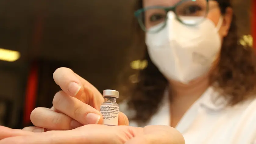 ZAGO . AG.FOTOFILM . TREVISO . CA' FONCELLO PRIMI VACCINATI AL COVID19