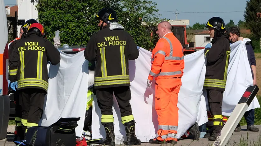 BELLUCO-FOTOPIRAN-DUE CARRARE-INCIDENTE MORTALE LAZZARO DUE CARRARE