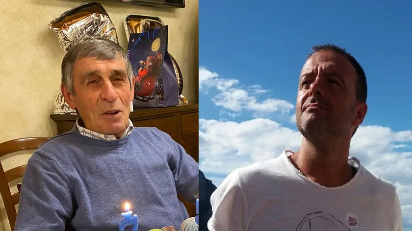 Valerio Buoso, il pensionato precipitato con la propria auto nel Gorzone e Domenico Zorzino, il poliziotto eroe che si è tuffato per cercare di salvarlo