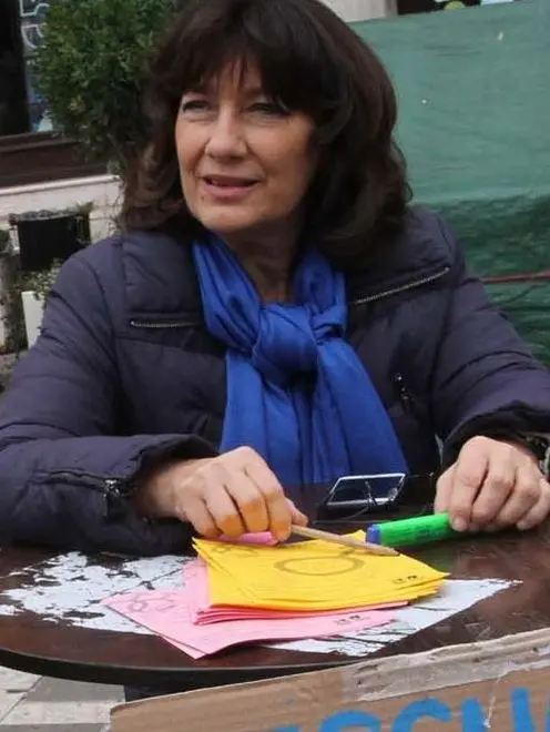 AGOSTINI AG.FOTOFILM TREVISO GAZEBO INFORMATIVO SULLA SESSUALITA' IN P. S.VITO