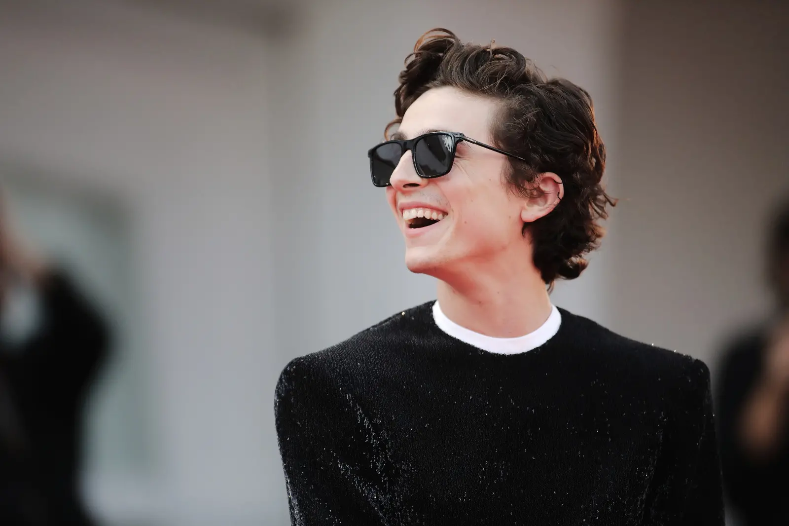 TIMOTHEE CHALAMET, arriva per "Bones and All" di Luca Guadagnino, venerdì 2 settembe