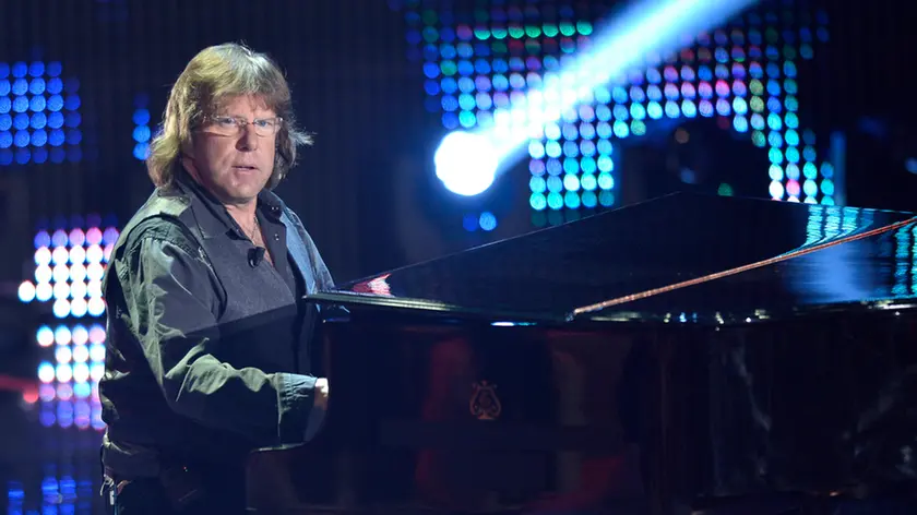 19/01/2013 Roma. Rai, trasmissione televisiva I Migliori Anni. Nella foto il pianista Keith Emerson