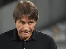 Napoli’s head coach Antonio Conte during the Italian Serie A soccer match SSC Napoli vs FC Parma at "Diego Armando Maradona" stadium in Naples, Italy, 31 August 2024 ANSA/CESARE ABBATE