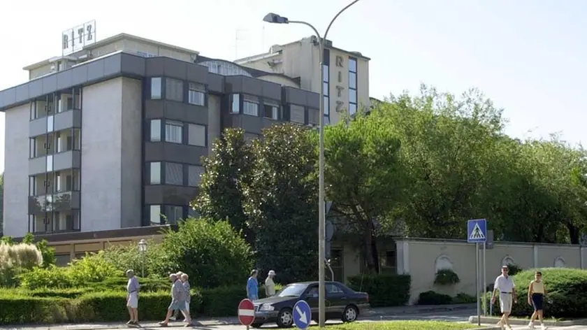 L'hotel Ritz di Abano