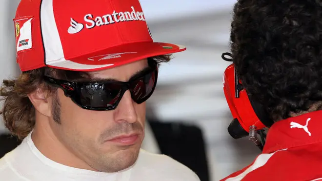 Formula 1 2012 - Il pilota della Ferrari Fernando Alonso