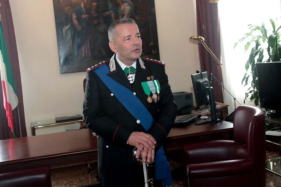 BELLOTTO - AGENZIA BIANCHI - PADOVA - CERIMONIA 202 ANNI ARMA CARABINIERI IN PRATO DELLA VALLE.