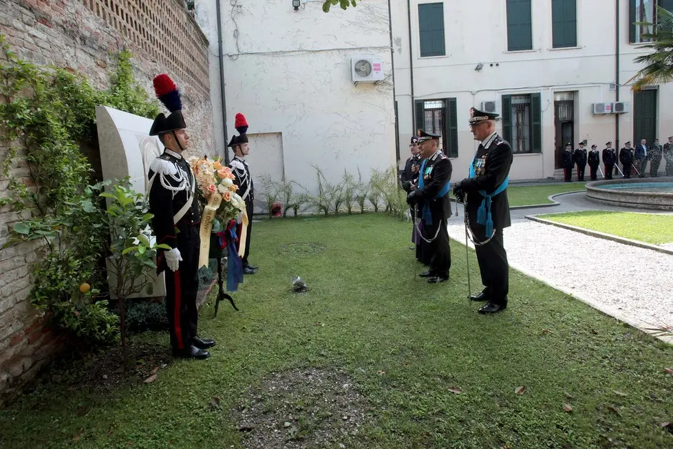 BELLOTTO - AGENZIA BIANCHI - PADOVA - CERIMONIA 202 ANNI ARMA CARABINIERI IN PRATO DELLA VALLE.