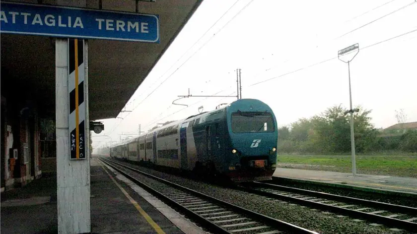 La stazione di Battaglia Terme