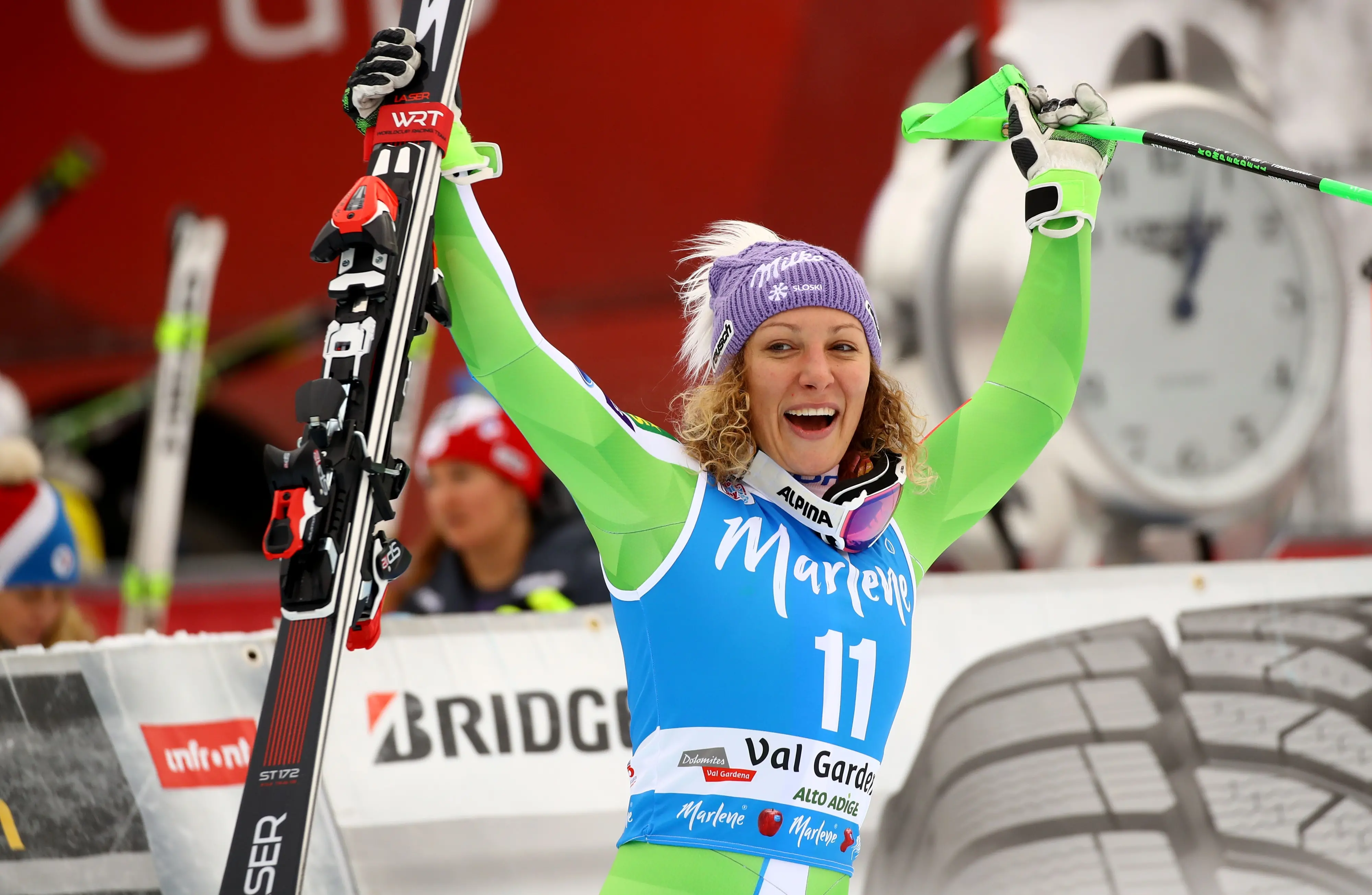 Ski World Cup 2018/2019. Val Gardena , Italy. 19/12/2018. Ilka Stuhec (Slo). Photo:Pentaphoto/Alessandro Trovati.