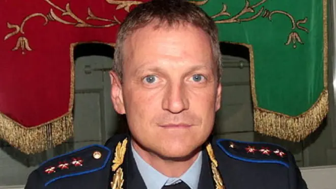 MALAGOLI NUOVO COMANDANTE E VICE VIGILI ABANO comanadante Benedetto ALLEGRO MALAGOLI