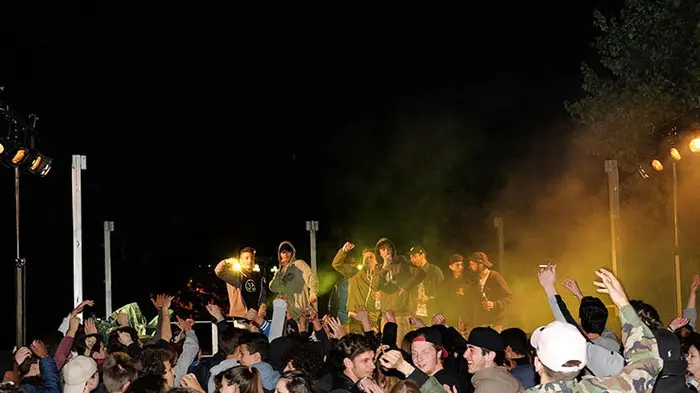 POLETTO - FOTOPIRAN - MONTEGROTTO - CONCERTO RAPPER RAMPAZ MOSTAR MOB