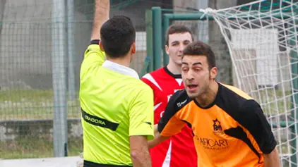Bolognini Castelfranco calcio Giorgione contro Sanbonifacese Lorello ammonito
