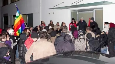 HELIOS TECHNOLOGY La protesta dei lavoratori senza stipendio