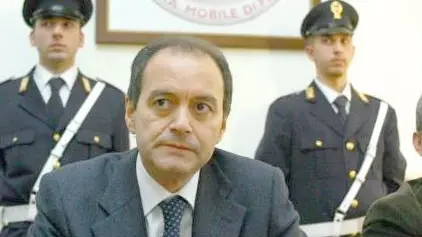 Giuseppe Caruso nel periodo in cui era questore di Padova