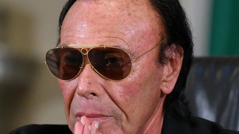 Antonello Venditti durante la presentazione delle iniziative per ''Notte Prima degli Esami 1984-2024, 40th Anniversary'' al ministero della Cultura , Roma, 07 maggio 2024. ANSA/ETTORE FERRARI