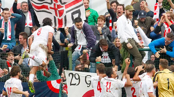 Bolognini Castelfranco calcio Giorgione contro Padova terzo gol Padova Ferretti