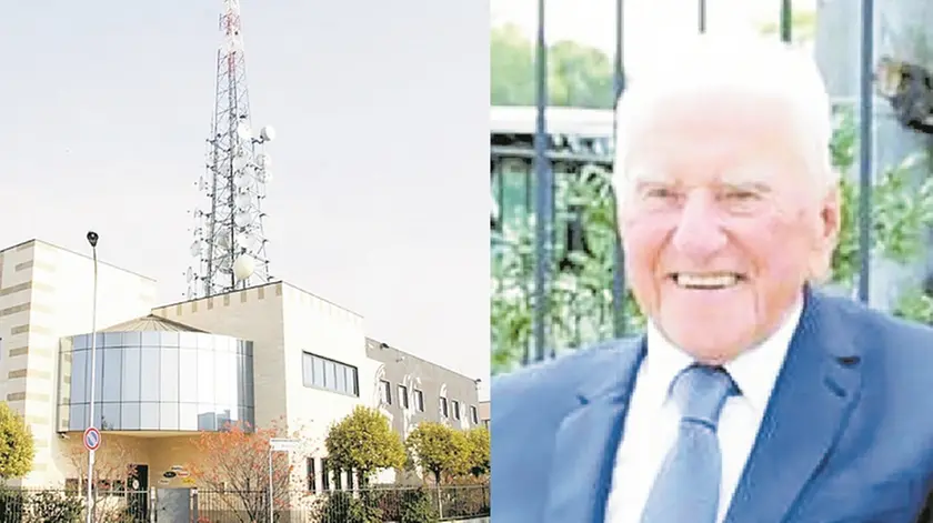 La sede di Radio Birikina e Giovanni Zanella, 95 anni