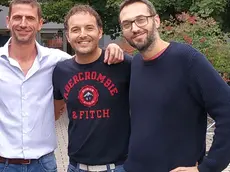 Da sinistra Salvi, Borgo e D'Amore