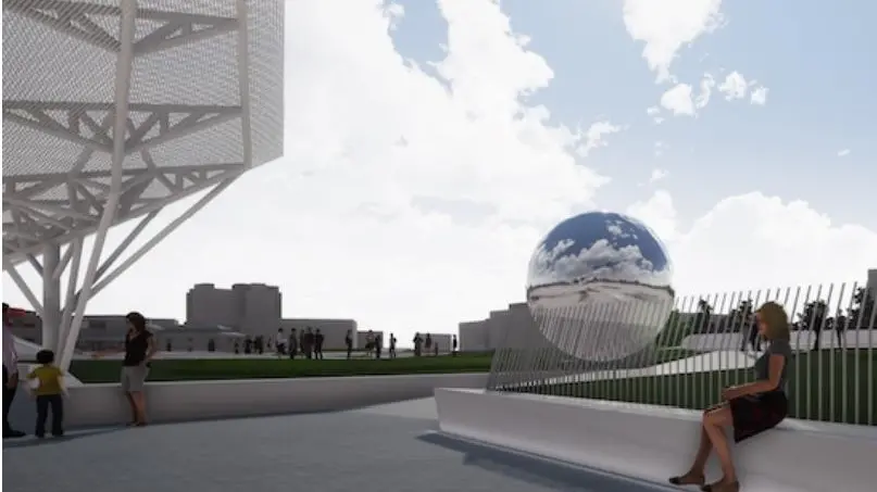 Rendering del progetto di ristrutturazione