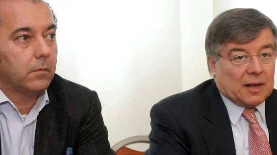 CARRAI - DIBATTITO SUL REFERENDUM. DA SX: MAURIZIO SAIA, FLAVIO ZANONATO, CARRAI - DIBATTITO SUL REFERENDUM.