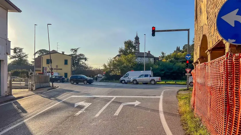 L’incrocio in cui sarà installato il T-Red