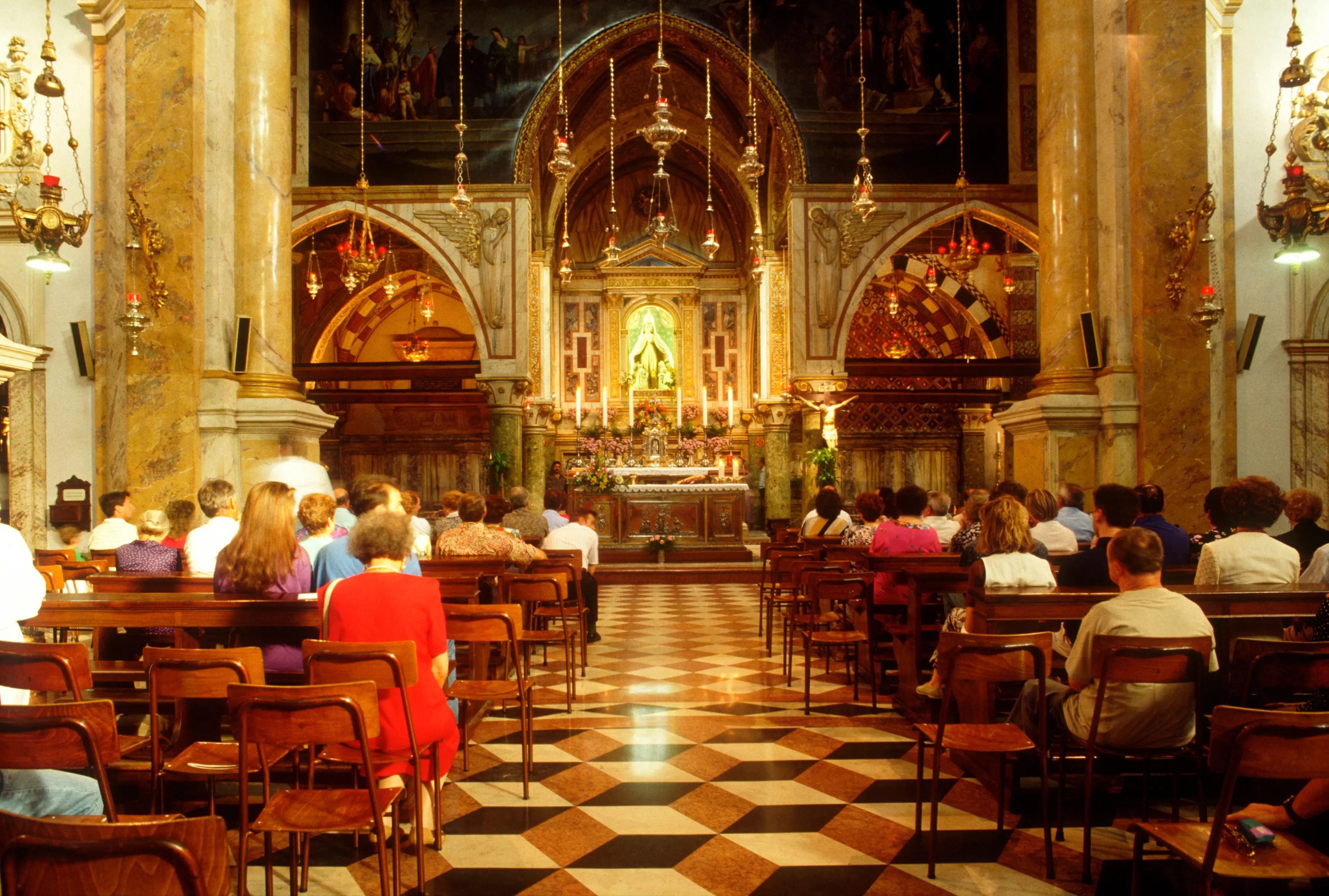 Italy, Veneto, Vicenza, Monte Berico basilica