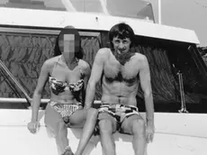Felice Maniero con la compagna in una foto degli anni Ottanta