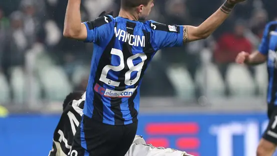 28.02.2018 - Torino - Coppa Italia Tim - Semifinale di Ritorno - Juventus-Atalanta nella foto: il fallo da rigore su Blaise Matuidi