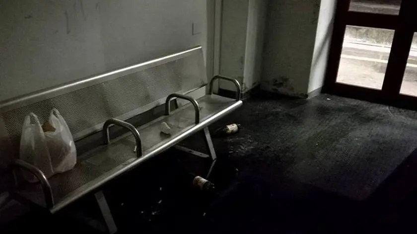 Interno della stazione di Este