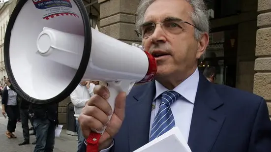 BARSOTTI - ASCOM - CONFCOMMERCIO . PROTESTA PICCOLE IMPRESE,PRESIDENTE ASCOM FERNANDO ZILIO