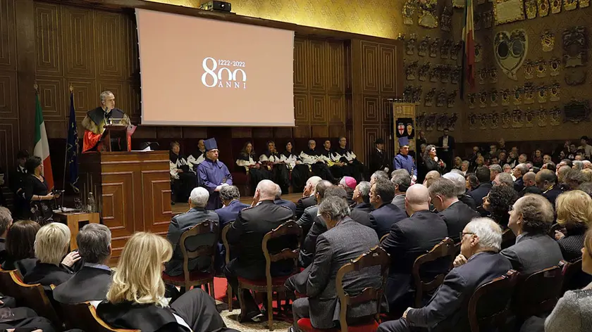 MARIAN - AGENZIA BIANCHI - PADOVA - INAUGURAZIONE ANNO ACCADEMICO. RETTORE. ROSARIO RIZZUTO