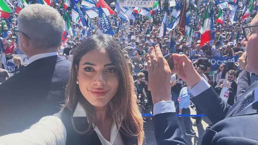Valeria Mantovan, giovane esponente di Fratelli d'Italia